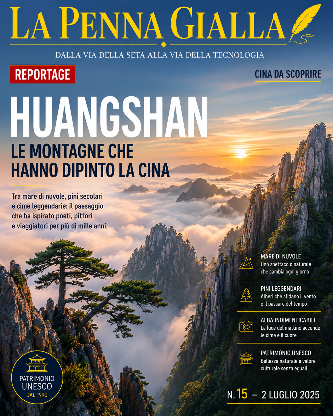 Huangshan: le montagne che hanno dipinto la Cina